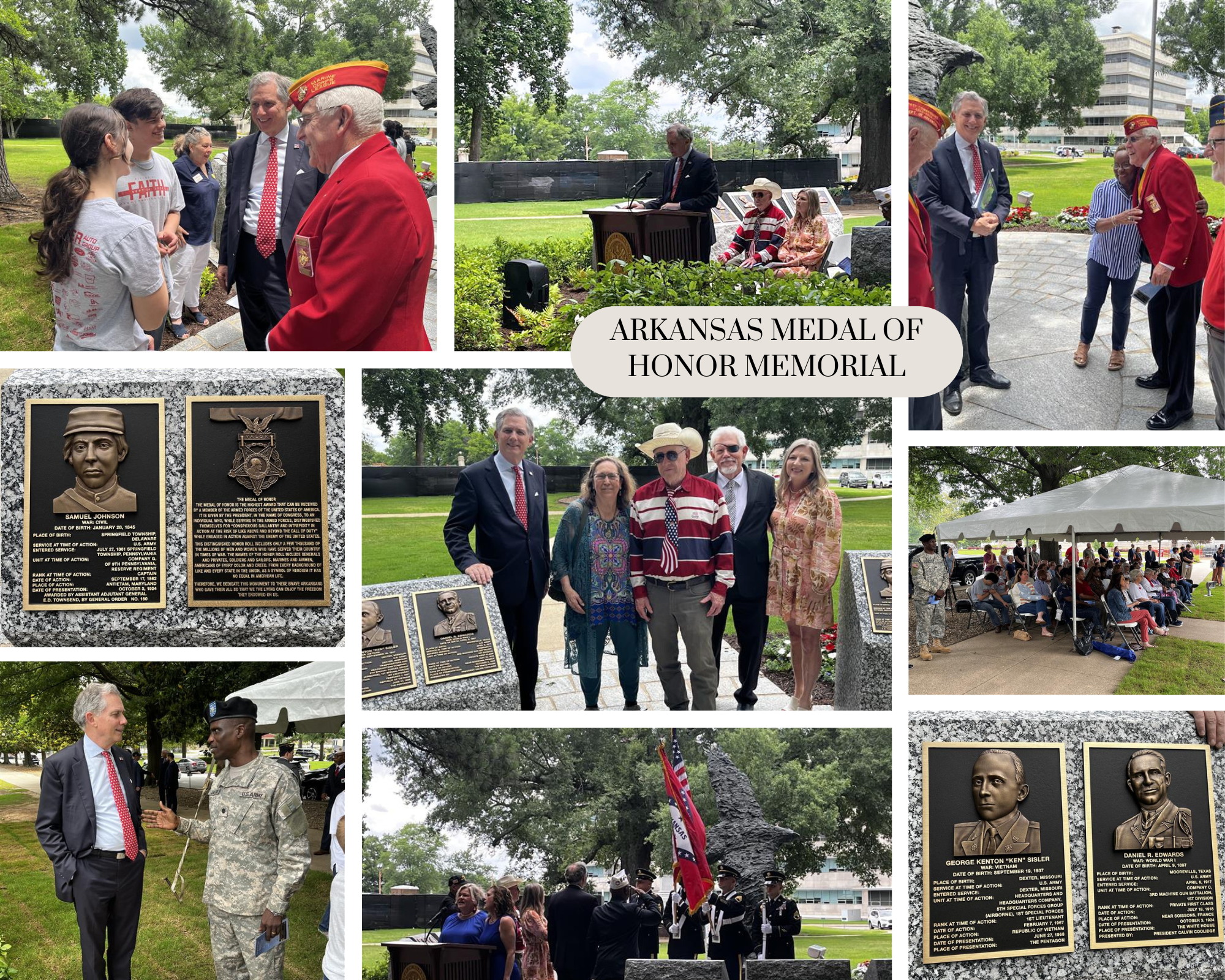 Arkansas Medal of Honor Memorial 2026