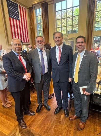 Joining State Senator Boyd and Friends